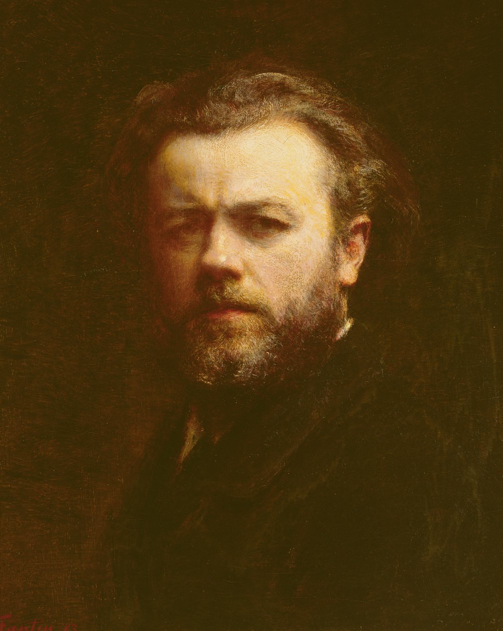 Autoritratto, 1883 da Ignace Henri Jean Fantin Latour
