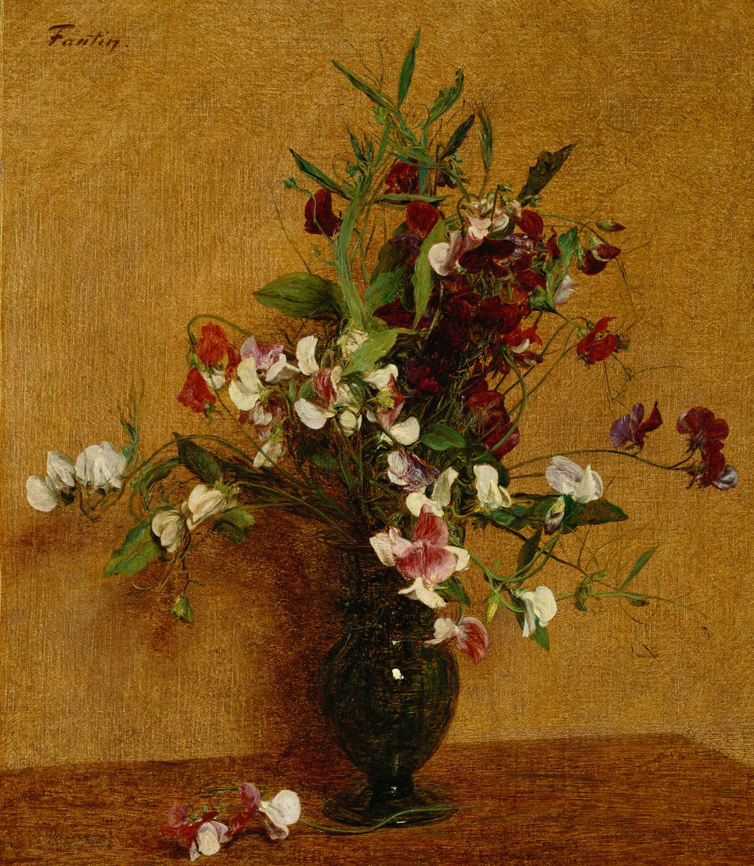 Piselli dolci; Pois de Senteur, 1888 da Ignace Henri Jean Fantin Latour