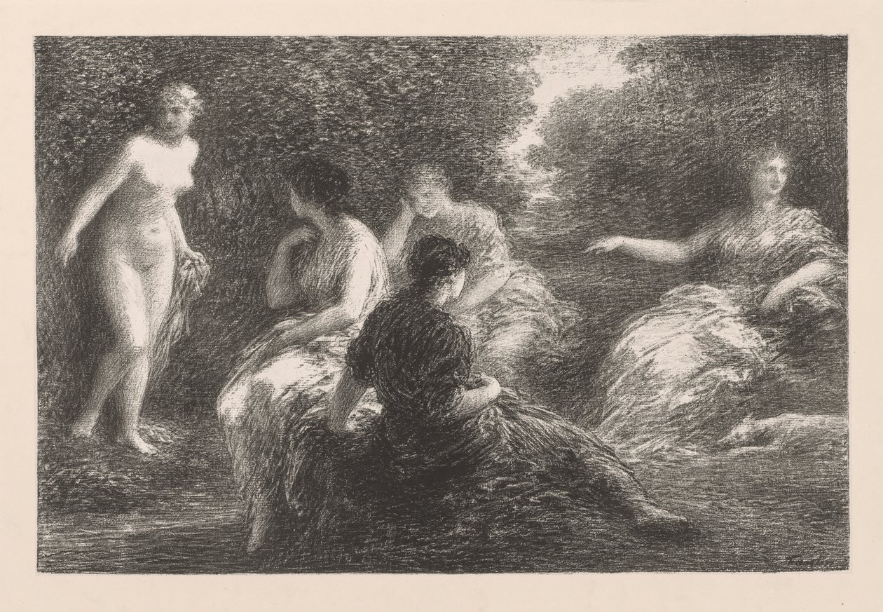I bagnanti, 1896 da Ignace Henri Jean Fantin Latour