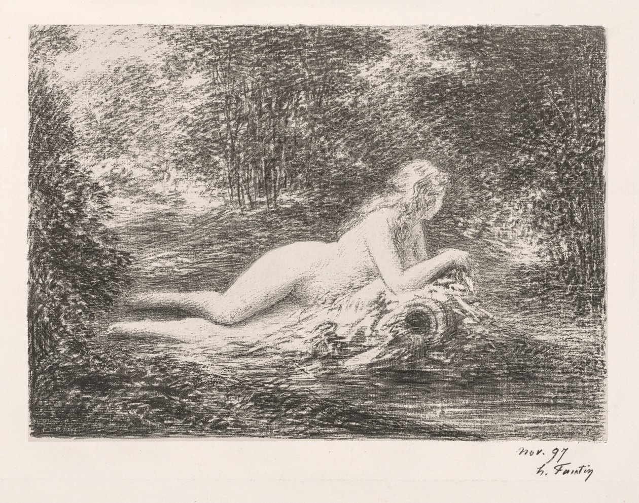 La primavera, 1897 da Ignace Henri Jean Fantin Latour