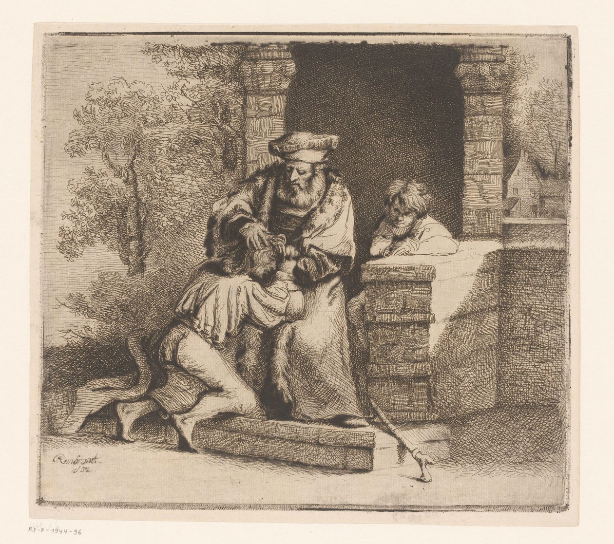 Ritorno del figliol prodigo da Ignace Joseph de Claussin (attributed to)