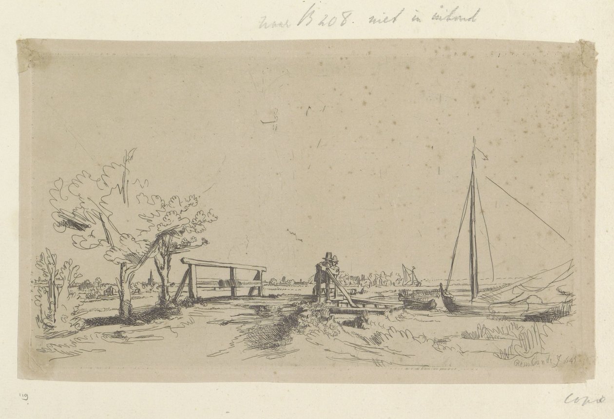 Bruggetje van Six da Ignace Joseph de Claussin