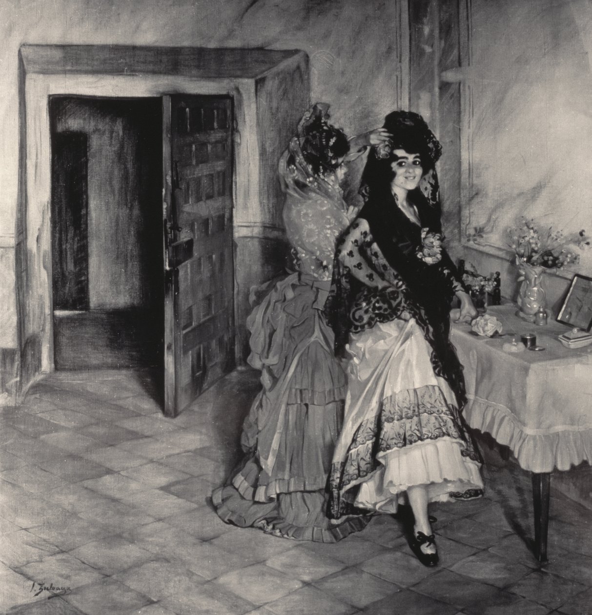 Preparativi per la corrida, 1903 da Ignacio Zuloaga y Zabaleta