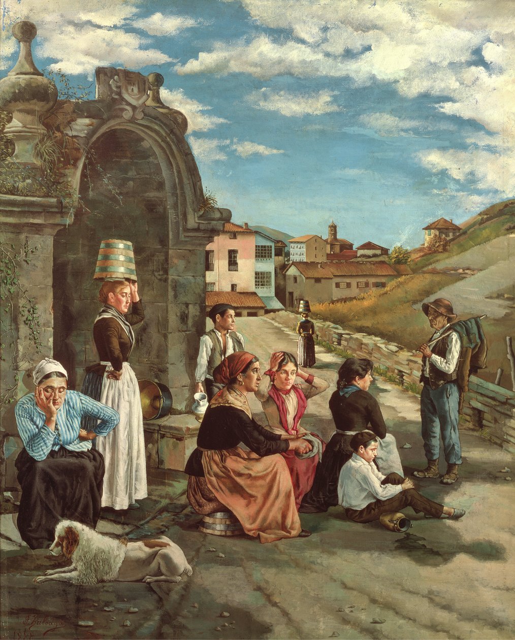 La Primavera di Eibar, 1888 da Ignacio Zuloaga y Zabaleta