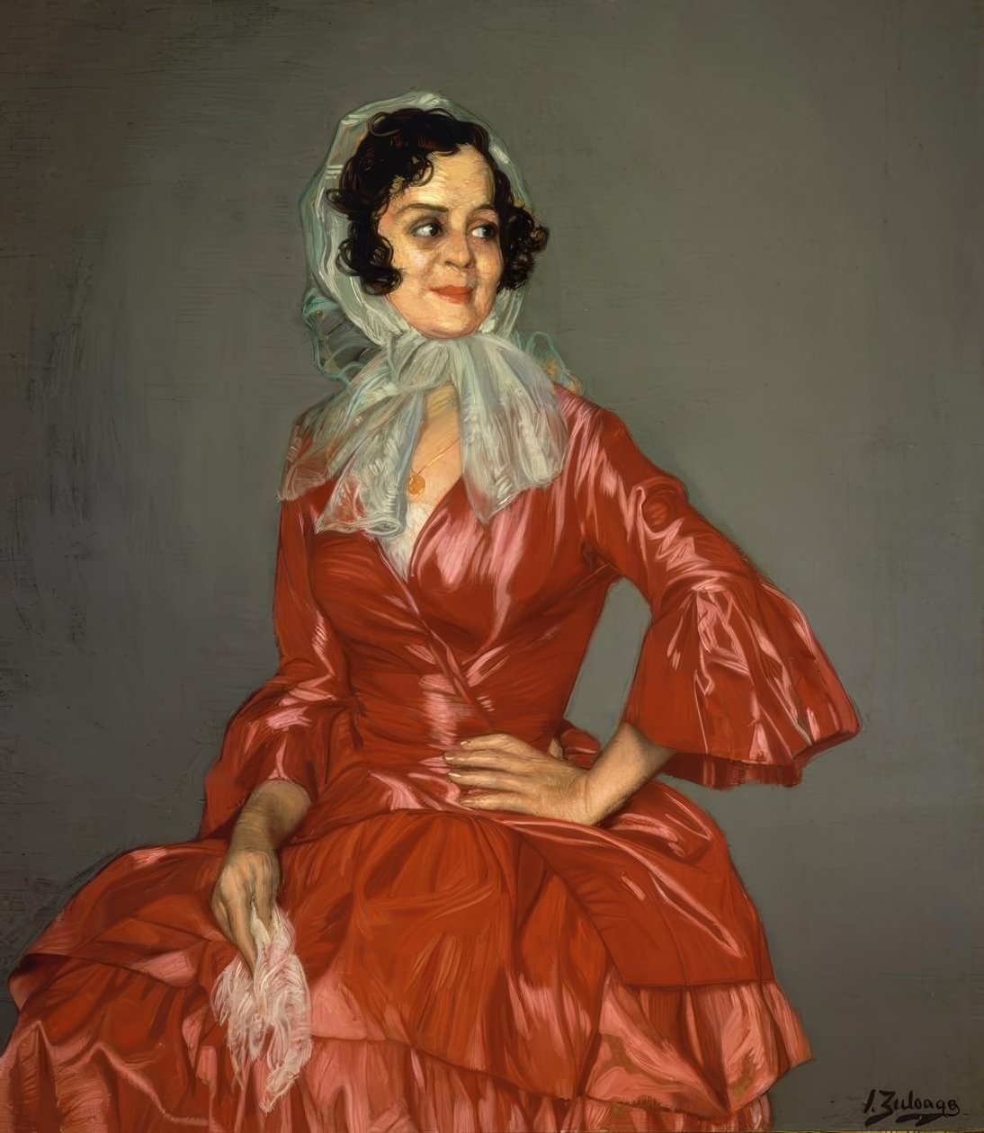 Angustias de Rojo da Ignacio Zuloaga y Zabaleta