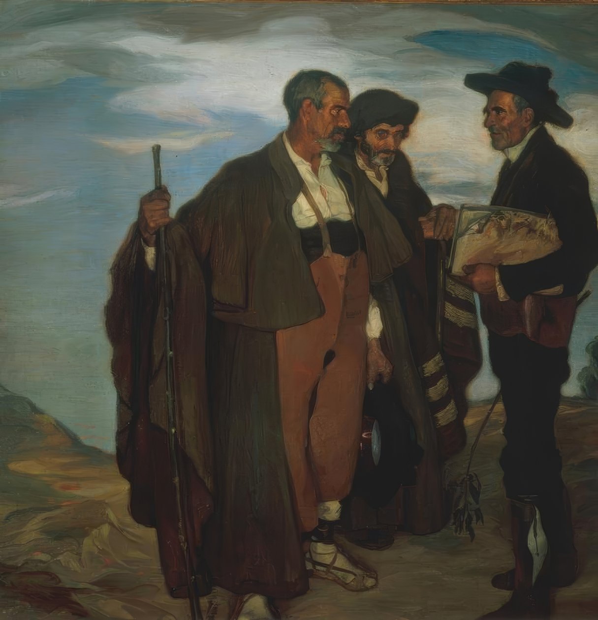 Il sindaco di Torquemada e i suoi consiglieri da Ignacio Zuloaga y Zabaleta