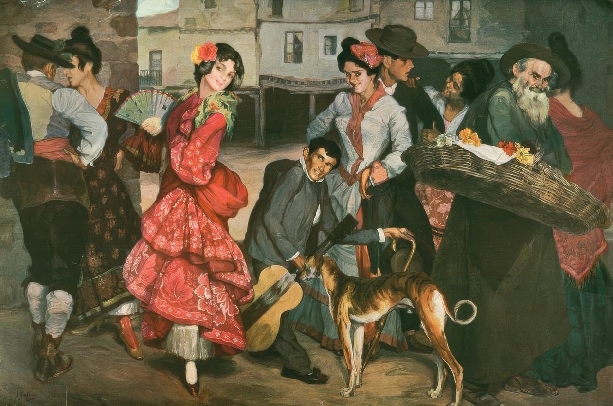 La strada del vizio da Ignacio Zuloaga y Zabaleta