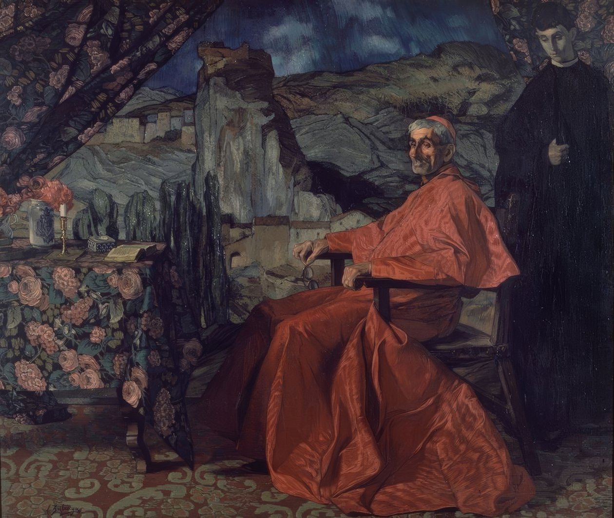 Il cardinale – 1912 da Ignacio Zuloaga y Zabaleta