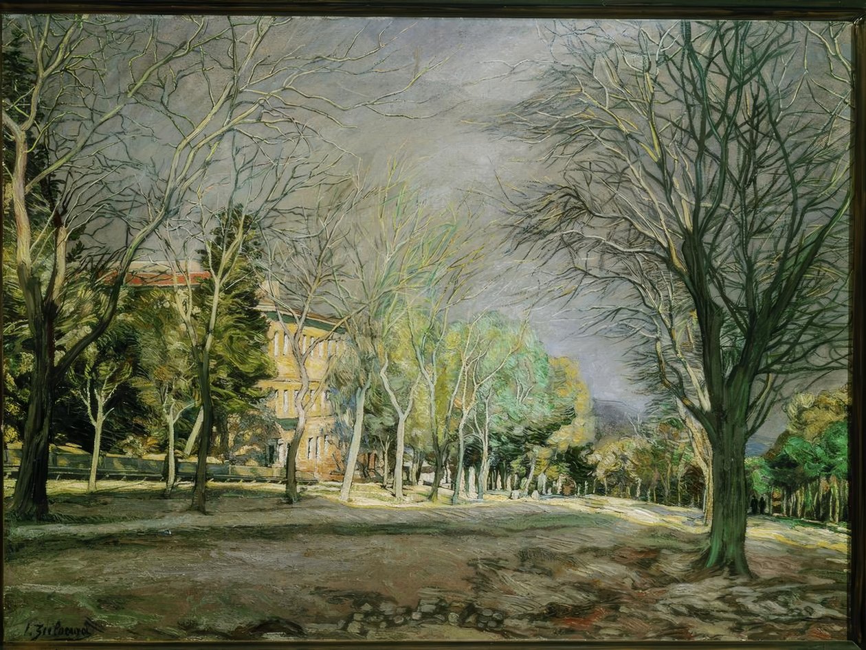 Ignacio Zuloaga, Paesaggio vicino a El Escorial da Ignacio Zuloaga y Zabaleta