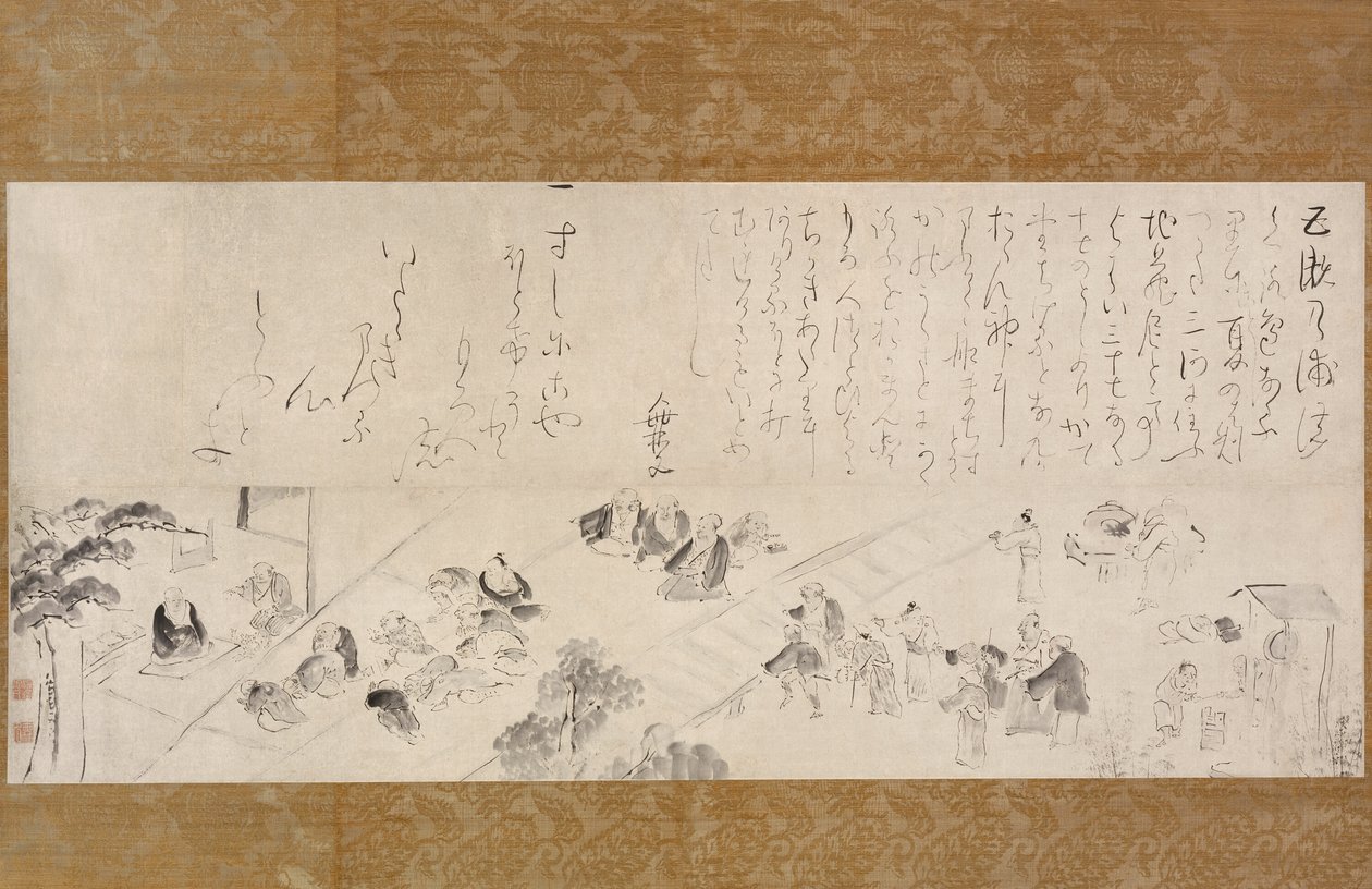 Pellegrinaggio di gruppo alla suora Jizo da Ike no Taiga