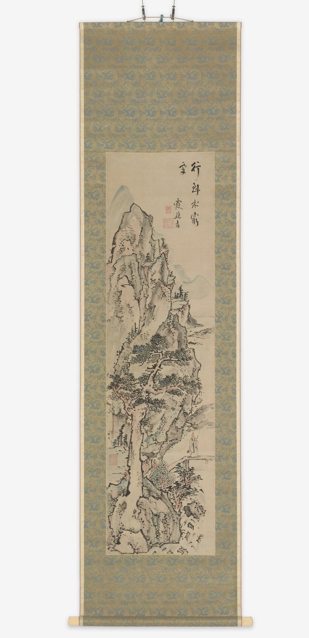 Viaggio nella gola, metà XVIII secolo-fine XVIII secolo da Ike no Taiga
