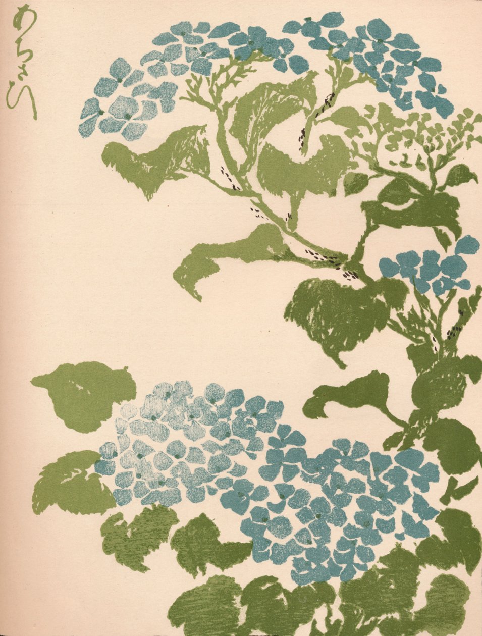 Ortensia, 1838 da Ikeda Eisen
