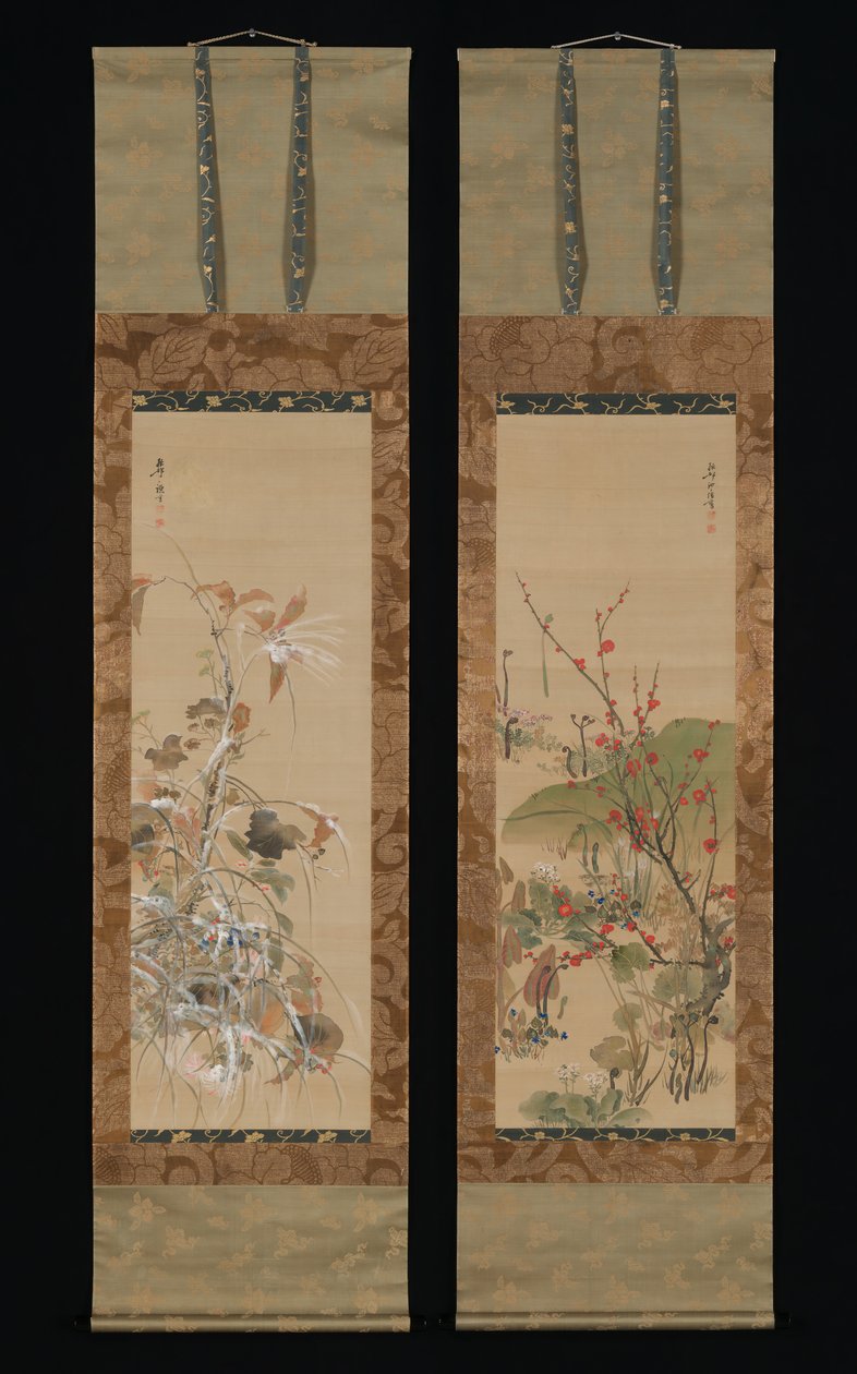 Fiori e uccelli delle quattro stagioni da Ikeda Koson