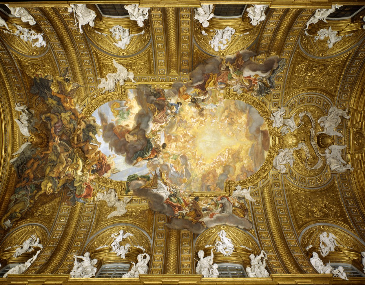 Il trionfo del Sacro Nome di Gesù, Chiesa del Gesù, Roma da Il Baciccio