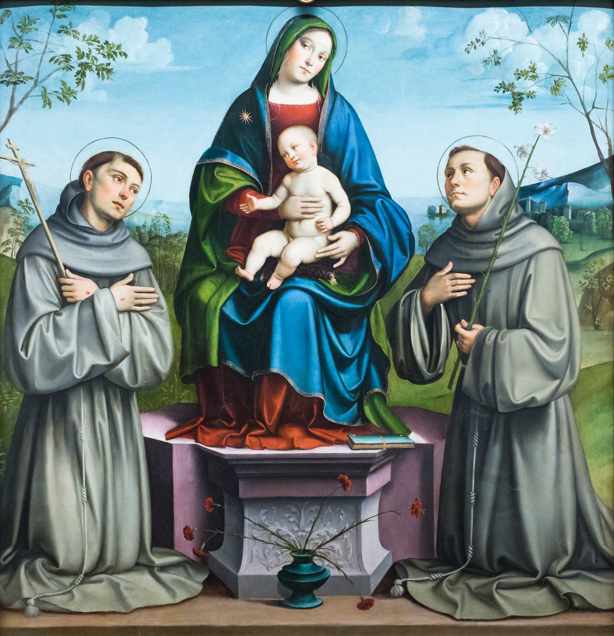 Madonna col Bambino con san Francesco d