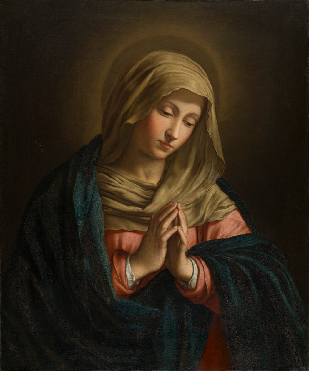 La Vergine in preghiera da Il  Sassoferrato