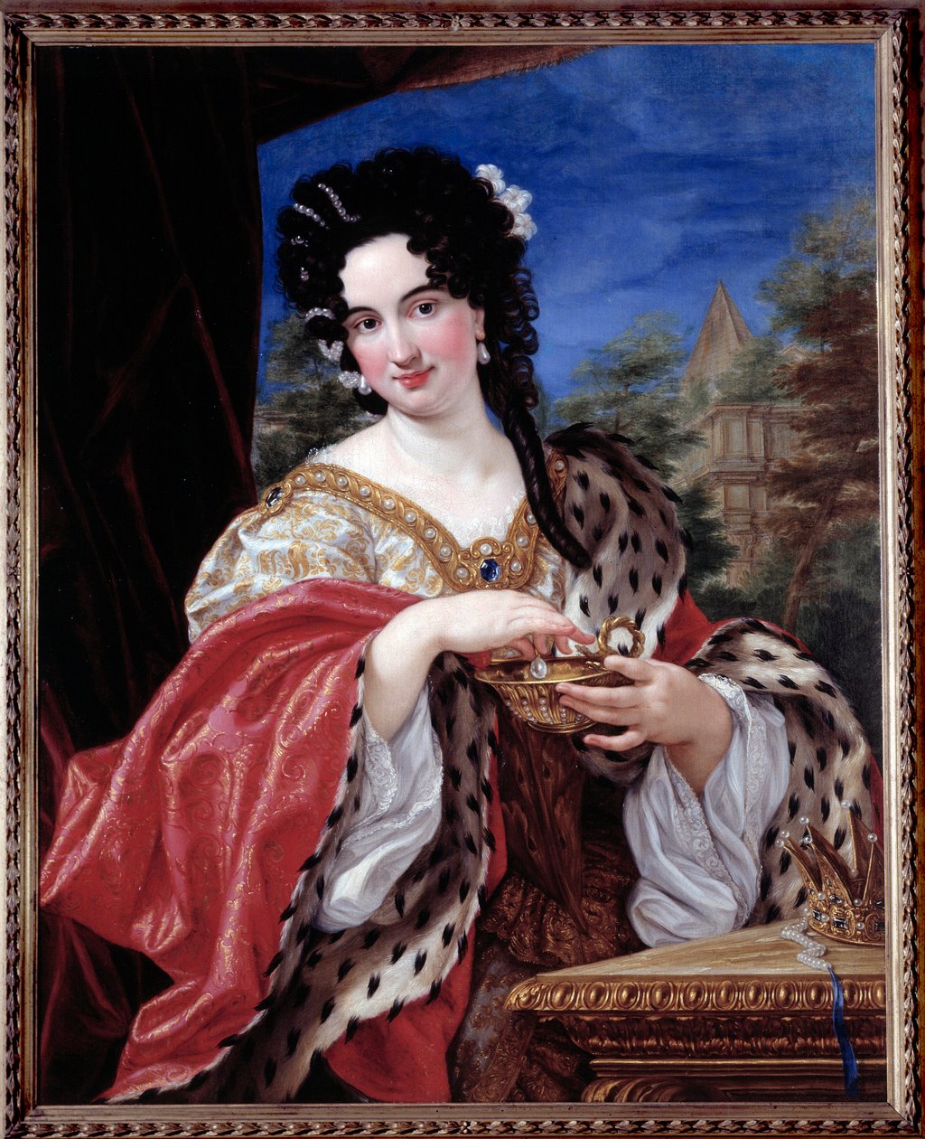 Ritratto di una signora in costume di Cleopatra da Il  Baciccio