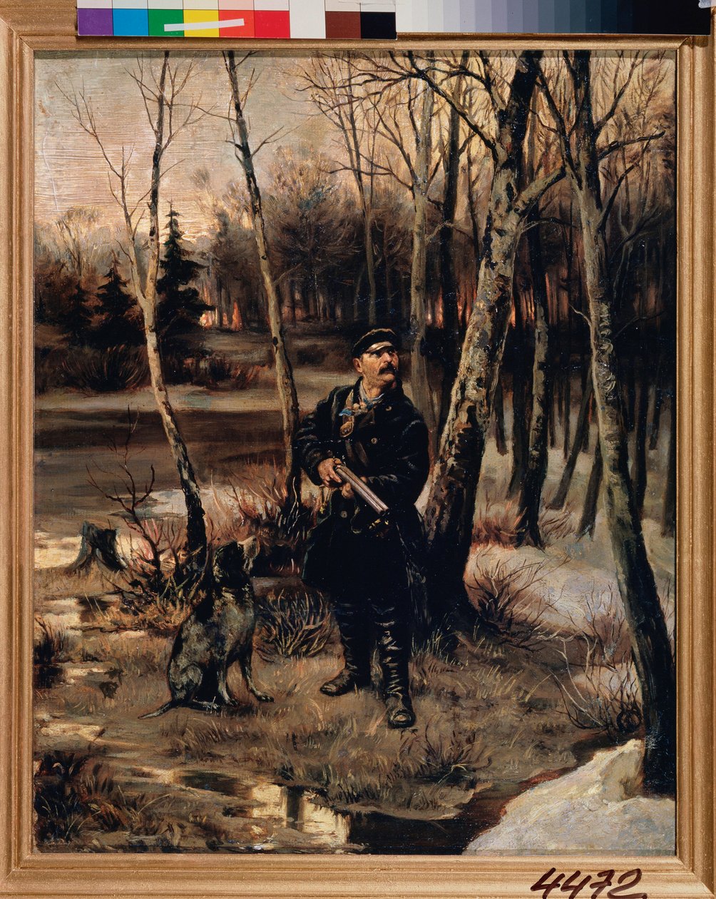 La caccia alla beccaccia da Illarion Mikhailovich Pryanishnikov