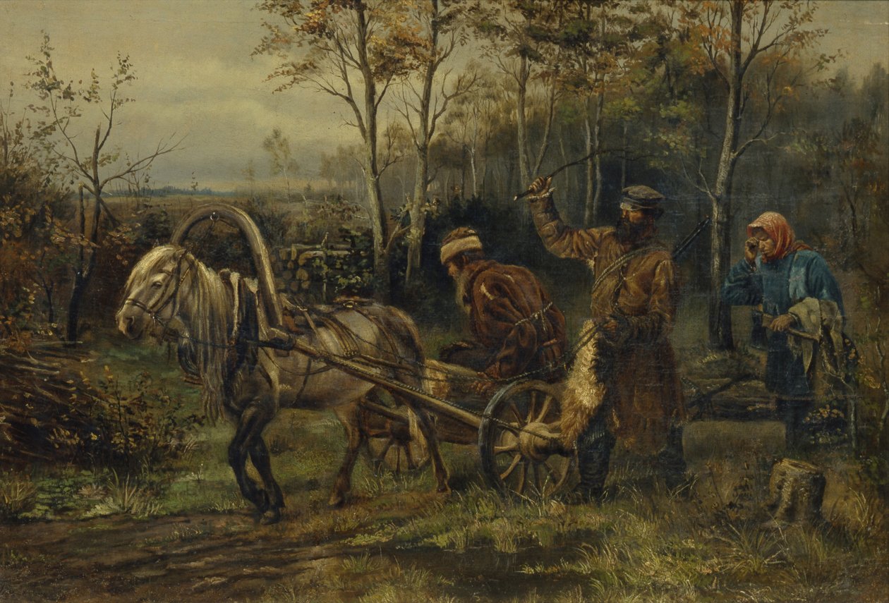 Ladro di legna da Illarion Mikhailovich Pryanishnikov