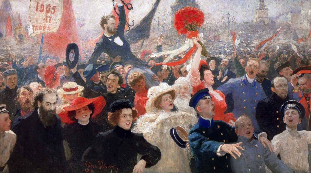 17 ottobre 1905 da Ilya Efimovich Repin
