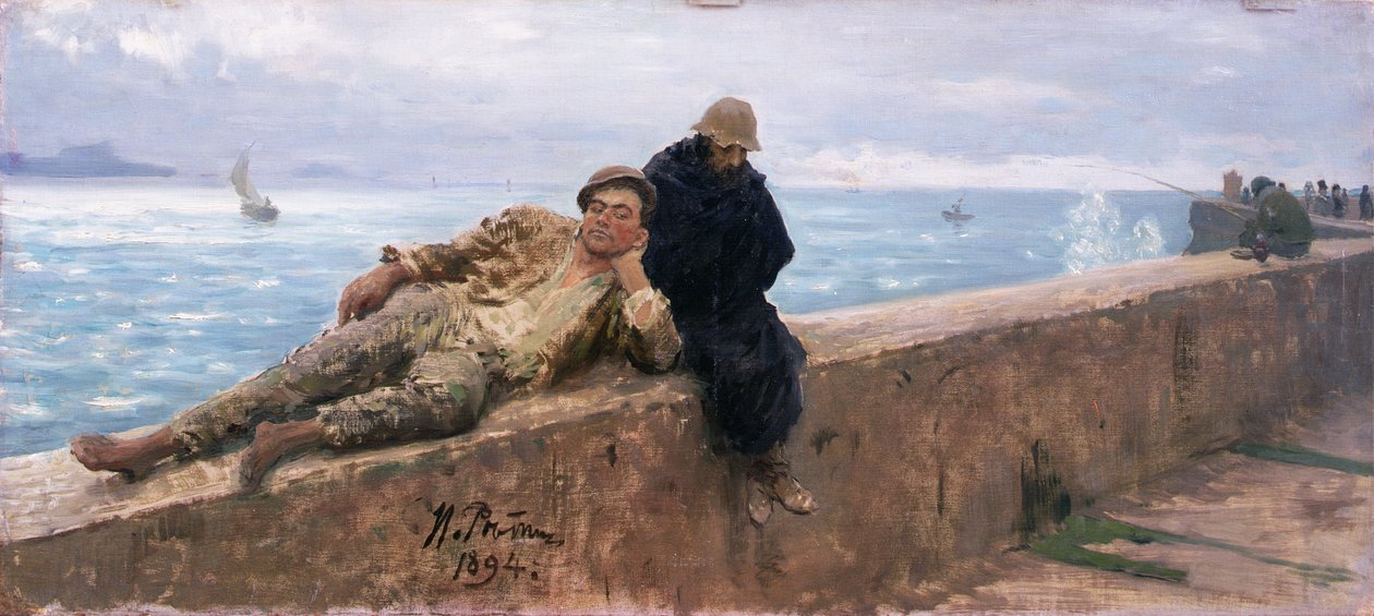 Studio di Vagabondi, 1894 da Ilya Efimovich Repin