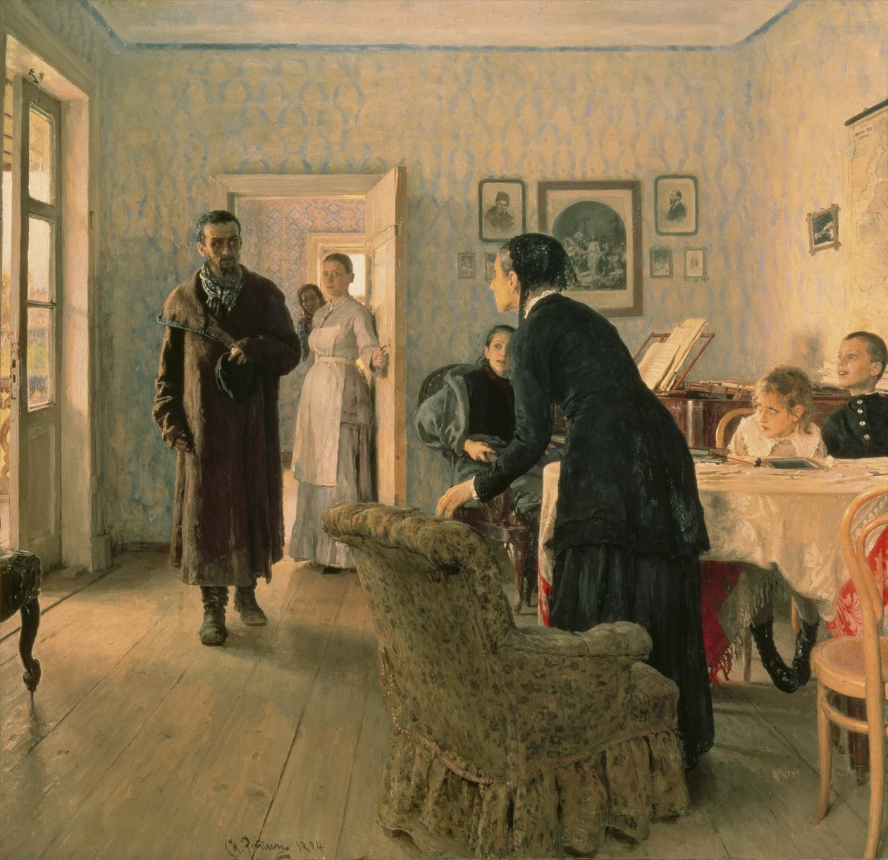 Inaspettato, 1884-88 da Ilya Efimovich Repin
