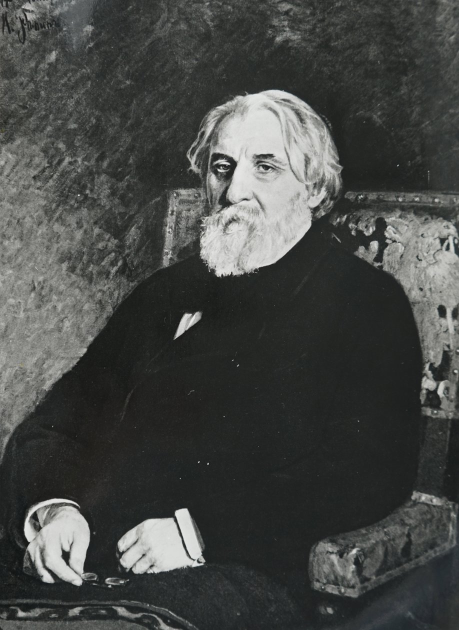 Ivan Sergeyevich Turgenev da Ilya Efimovich (after) Repin