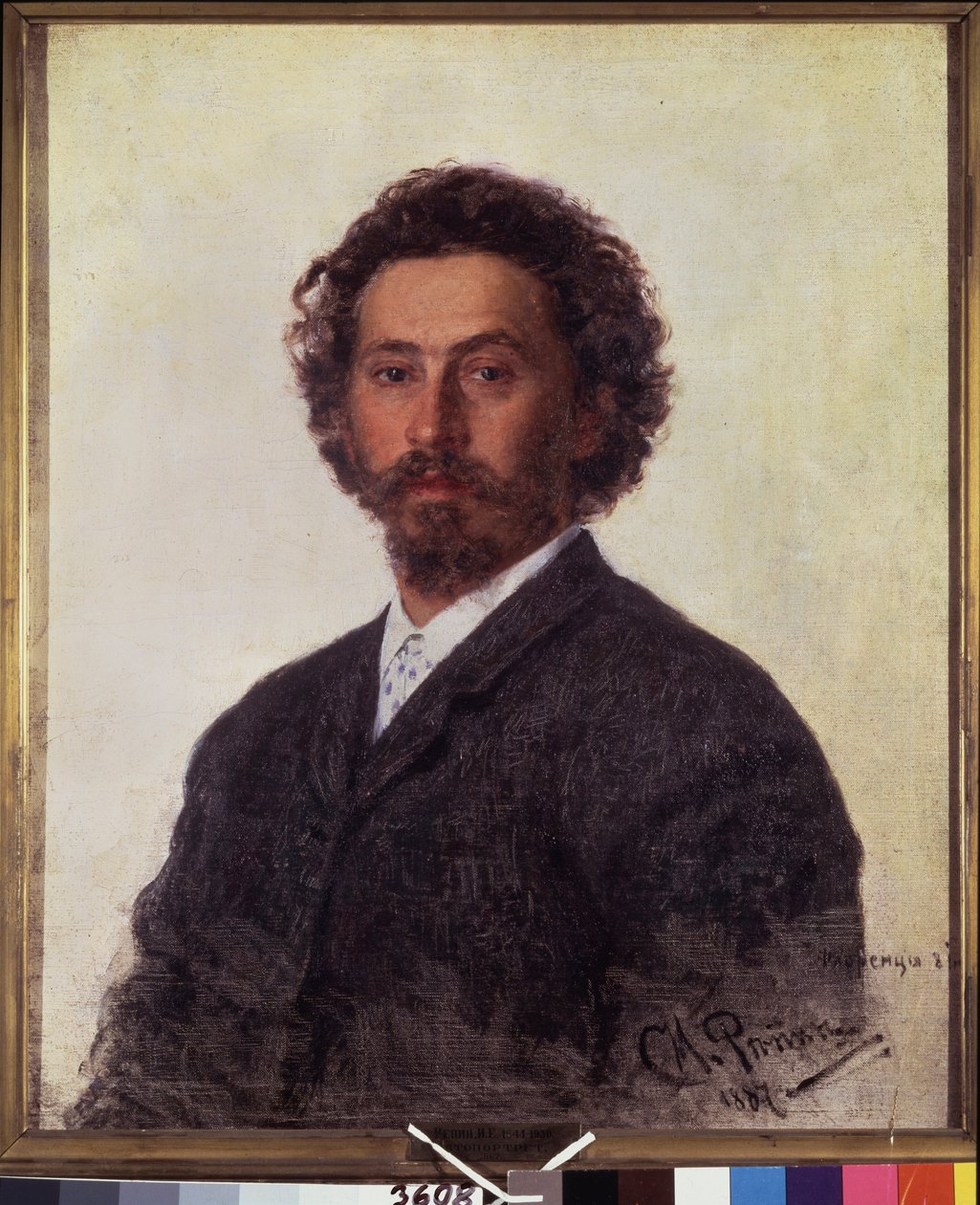 Autoritratto da Ilya Efimovich Repin