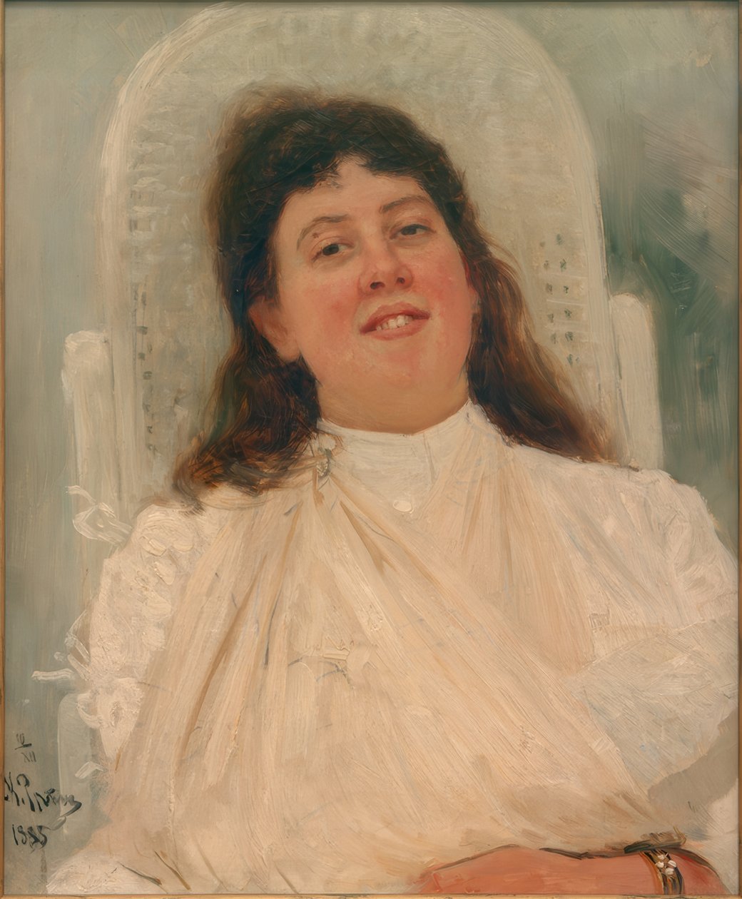 Ritratto di Marianne von Werefkin da Ilya Efimovich Repin