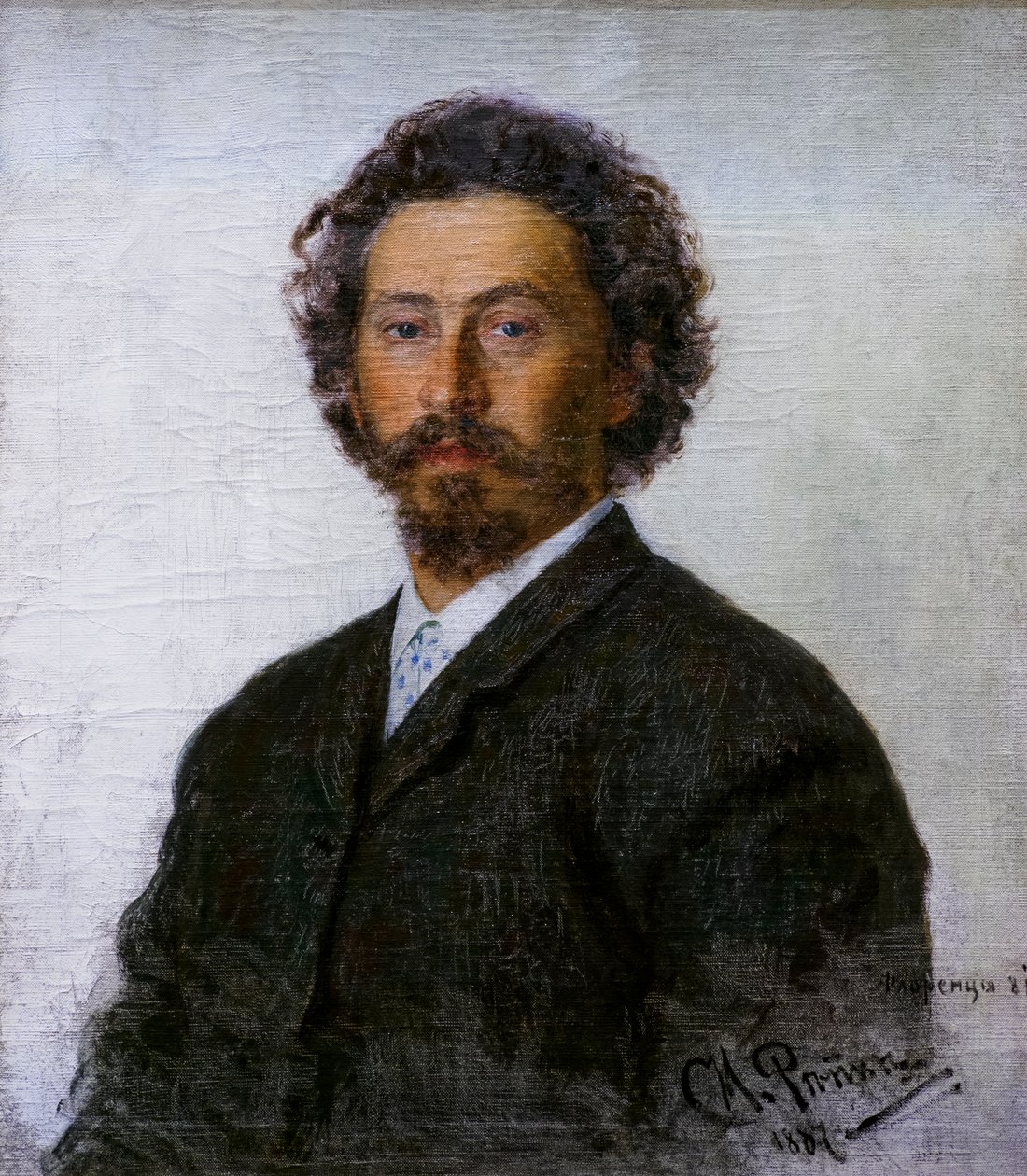 Ilya Repine autoritratto da Ilya Efimovich Repin