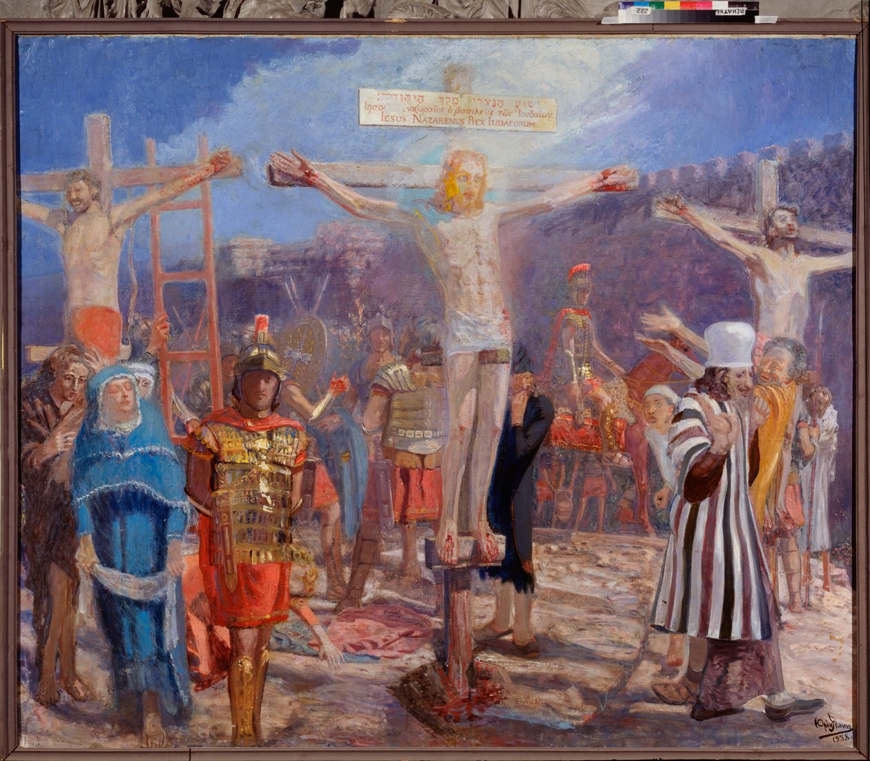 Il Calvario da Ilya Efimovich Repin