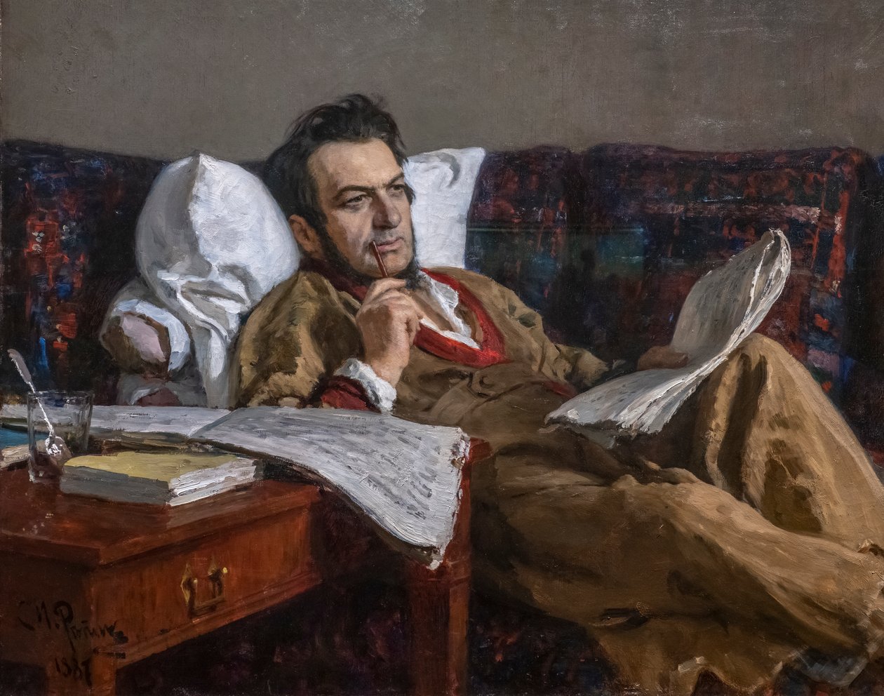 Mikhail Glinka compone l