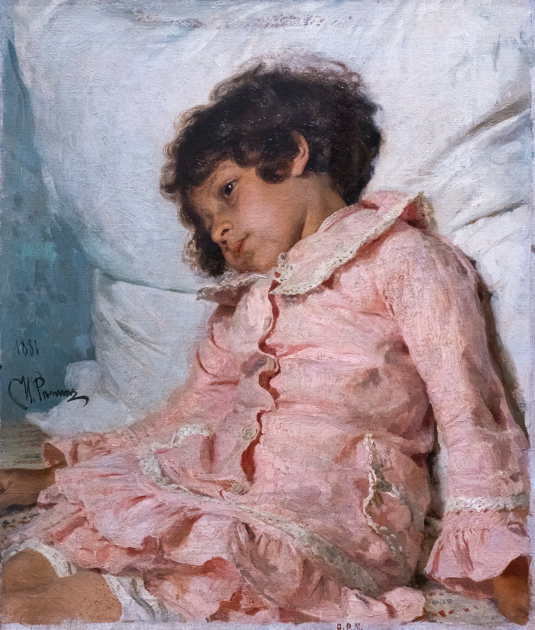 NADIA RÉPINE da Ilya Efimovich Repin