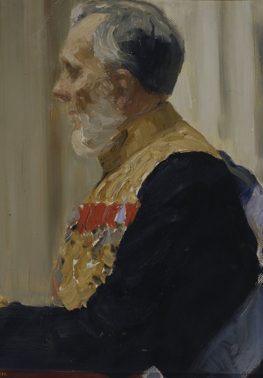 Ritratto del conte Constantin Ivanovich von der Pahlen, 1903 da Ilya Efimovich Repin