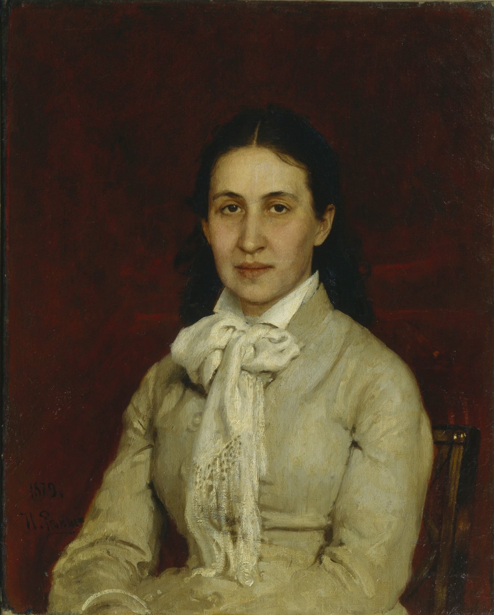 Ritratto di Yelizaveta Grigoryevna Mamontova 1847-1908, 1878 da Ilya Efimovich Repin
