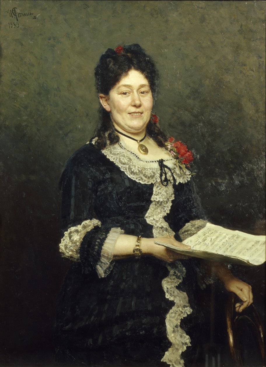 Ritratto della cantante d
