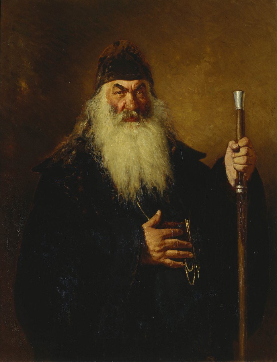 Protodiacono, 1877 da Ilya Efimovich Repin