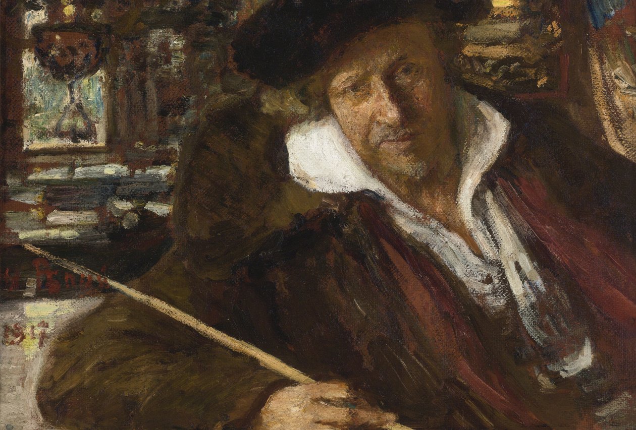 Autoritratto, 1917 da Ilya Efimovich Repin