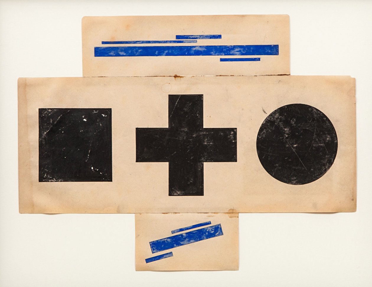 Motivo suprematista, ca 1921 da Ilya Grigorevich Chashnik