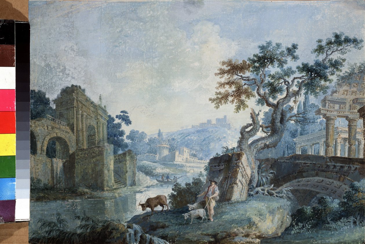 Paesaggio italiano da Ilya Vasilyevich Neyelov