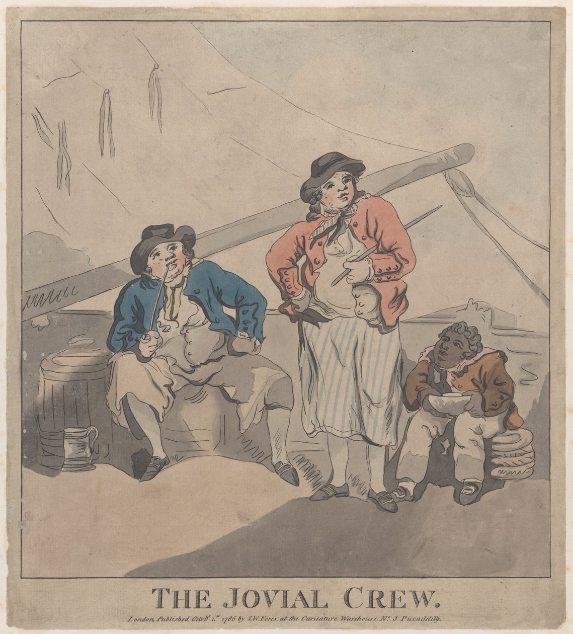 La compagnia gioviale, 1 ottobre 1786, 1 ottobre 1786 da Imitator of Thomas Rowlandson.