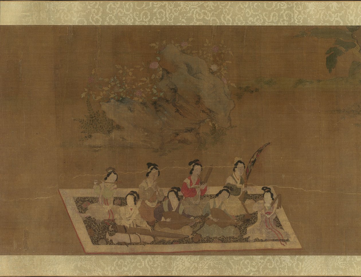 Lady Su Hui e il suo enigma di versi da In the style of Qiu Ying