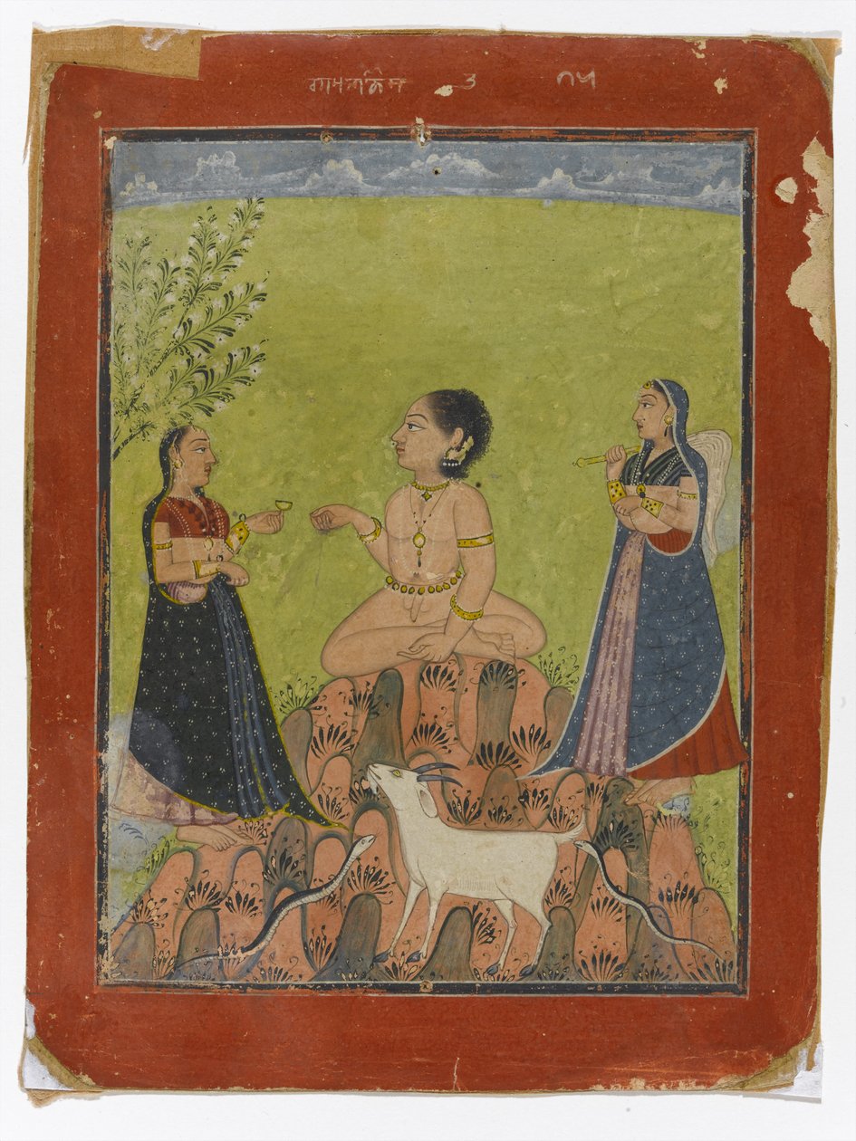 Malkos Raga, c.1735-40 da Indian School