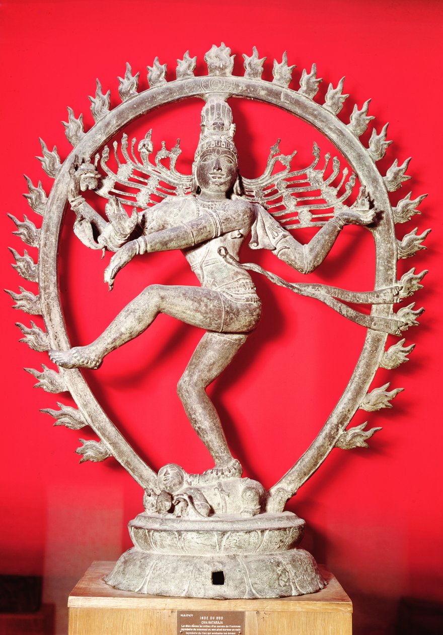 Shiva Nataraja, Dravidico (bronzo) da Indian School