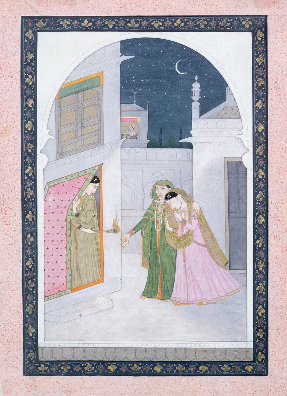 La sposa timida, Kangra da Indian School