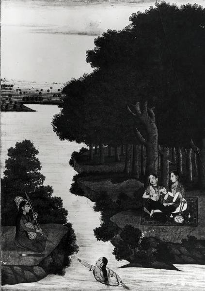 Donne in un paesaggio da Indian School