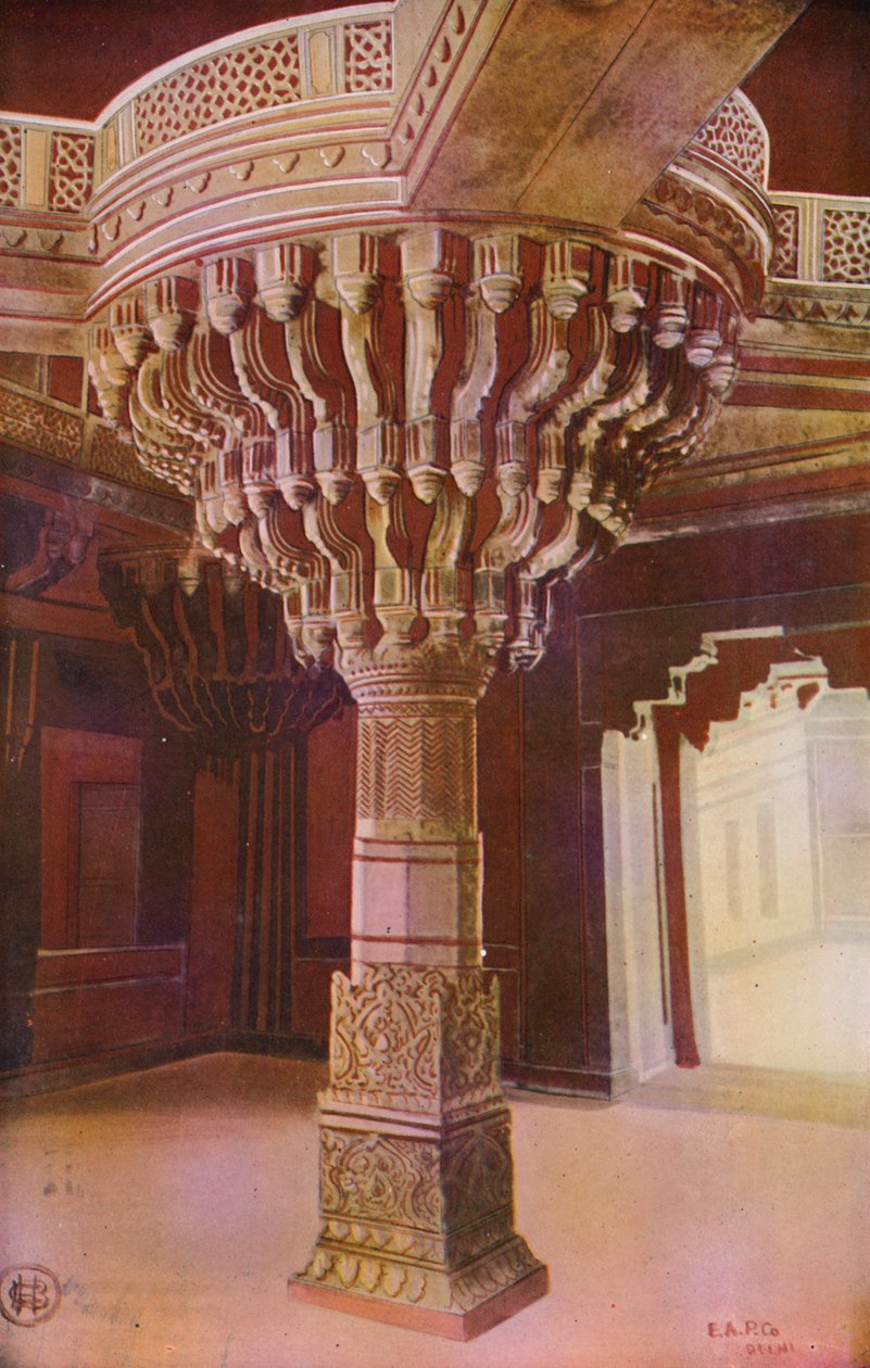 Agra: Chausath Khamba, Fatehpur Sikri, Agra (foto a colori) da Indian photographer