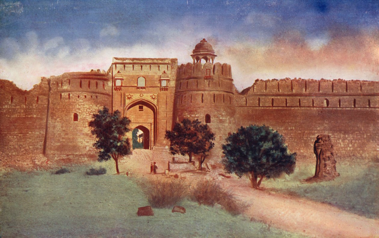 Purana Killa, Old Fort (foto a colori) da Indian photographer