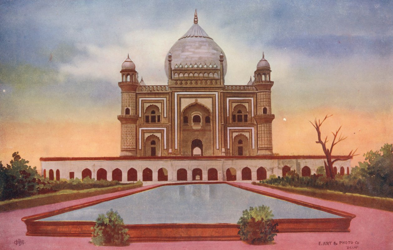 Tomba Safdar Jang, Delhi (foto a colori) da Indian photographer