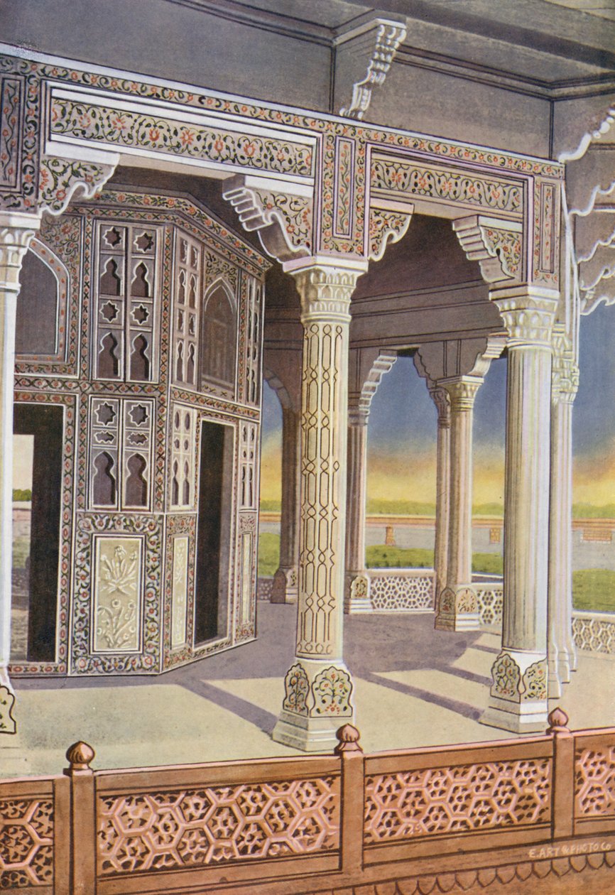 Il Summon Burj, interno (foto a colori) da Indian photographer